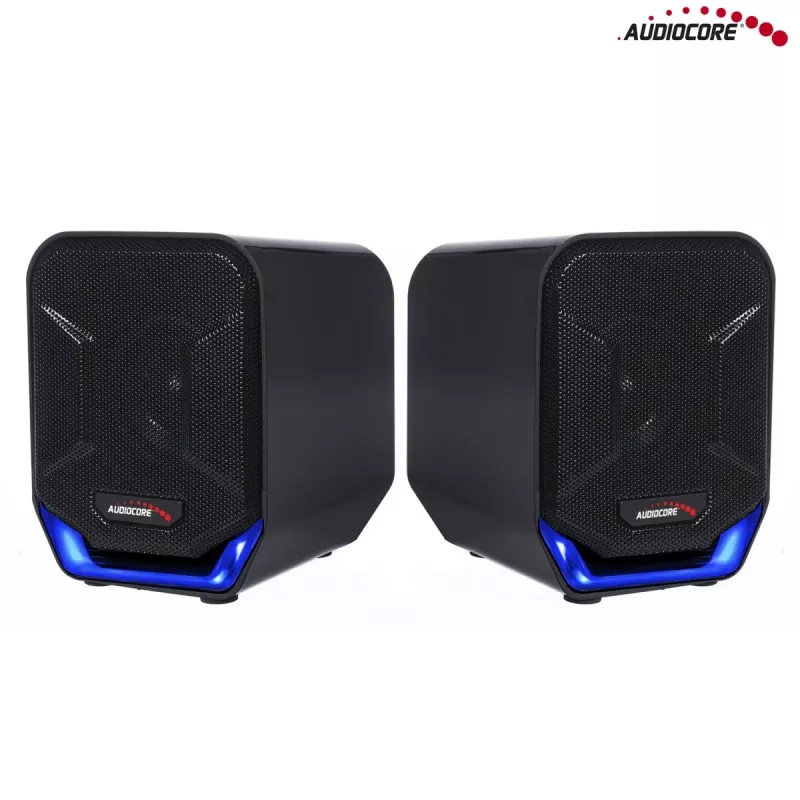 Garsiakalbis Audiocore AC865 dvipusis laidinis, 2.0 kanalų, 3 W, juodas