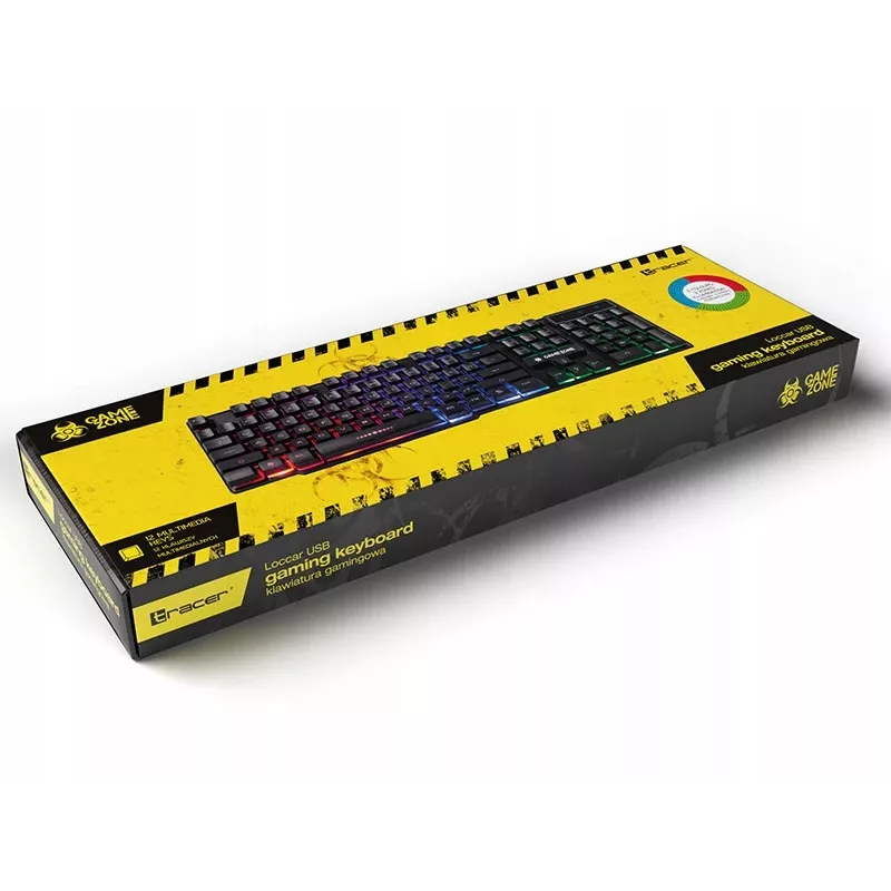Klaviatūra Tracer TRAKLA46651 Gaming USB Juoda