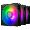 COOLER MASTER ventiliatorių rinkinys Mobius 120P ARGB, 3 vnt.