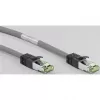 Goobay CAT 8.1 korekcinis kabelis, S/FTP (PiMF), pilkas, 0,5 m - LSZH be halogenų, varis AWG 24 (55135)