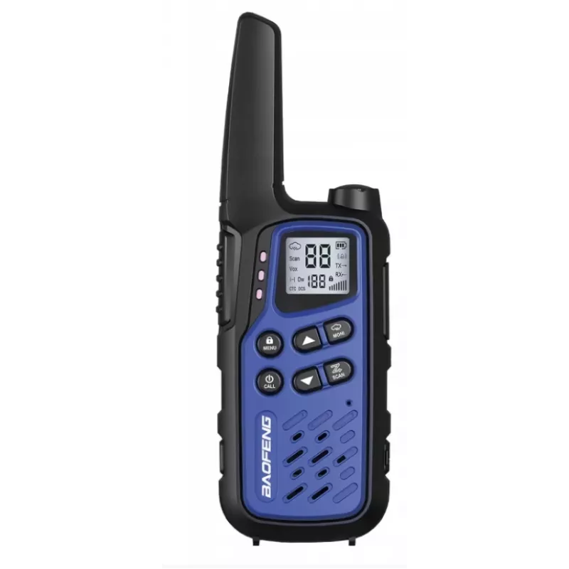 Walkie-Talkie Baofeng BF-T25E mėlynas, 2 vnt.