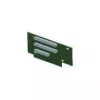 Stovo priedas INTEL A2UL8RISER — 2U žalias stovas, suderinamas su Intel S2600GZ/S2600GL ir tam tikrais R22/R23 serverių modeliais