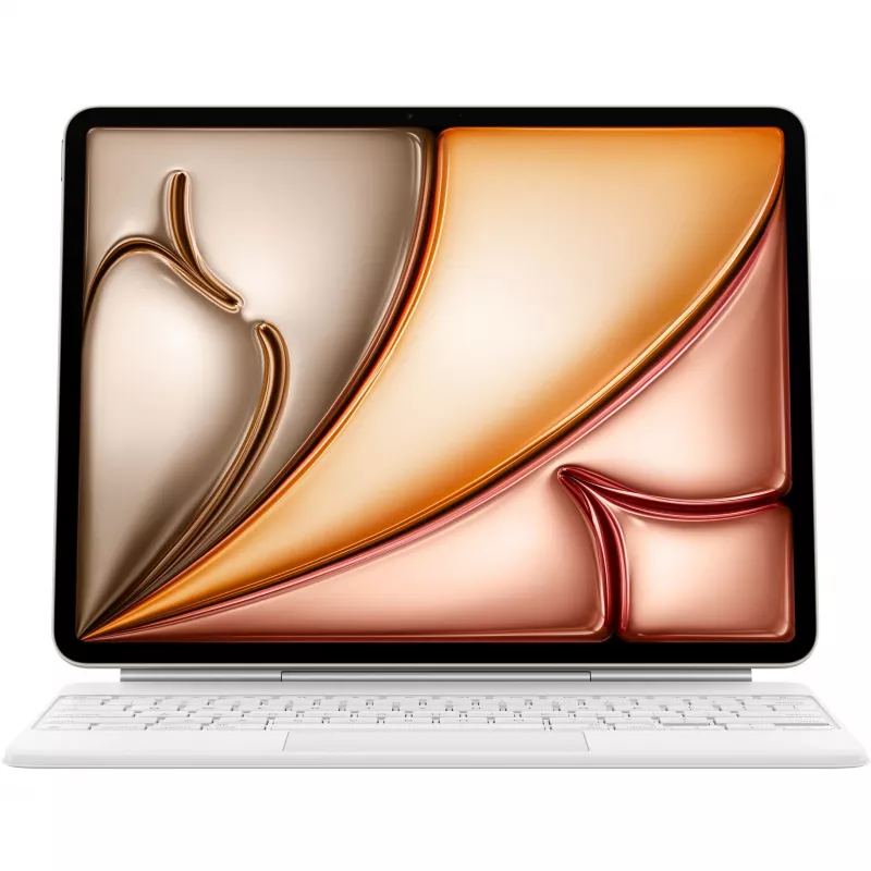 „Magic klaviatūra“, skirta 13 colių „iPad Air M3“ – olandų k. – balta