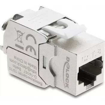 Keystone RJ45 lizdas prie LSA Delock 90715 Cat.8.1 ekranuotas, be įrankių