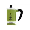 Bialetti Rainbow Moka puodas Juoda, Žalia