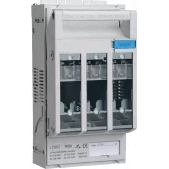 Hager NH00-Trenner LT052 3x160A DIN Rail M8 (LT052)