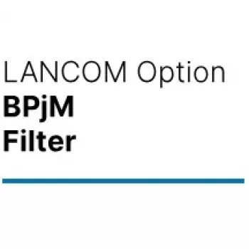 Tinklo valdymo licencija Lancom Systems LANCOM BPjM Filter Option 5 metai — 1 licencija, suderinama su 1650E, 1780EW-4G+, 1790, 1800, 1900, 2100EF, IAP-4G+, IAP-5G, ISG, WLC-60, WLC-2000