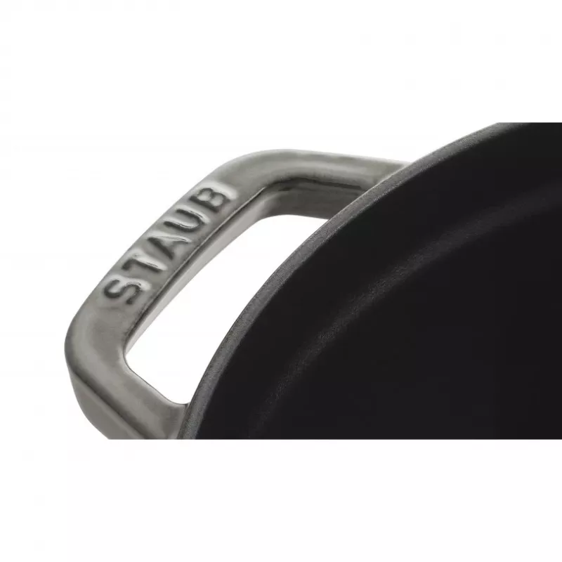 Cocotte Staub 20 cm pilkas ketaus puodas