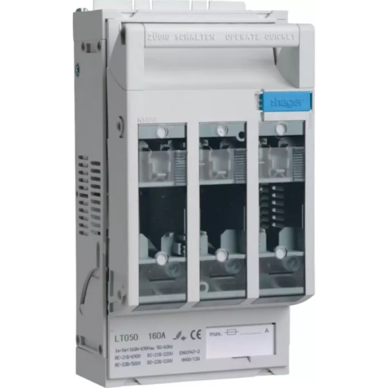 NH saugiklių jungiklis-atjungiklis LT050 160A (LT050)