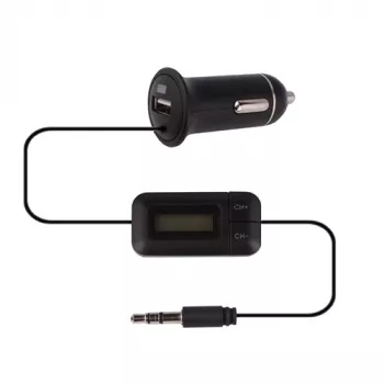 FM siųstuvas USB įkroviklis extra digital DV00MP0116 12V ir 24V transporto priemonėms