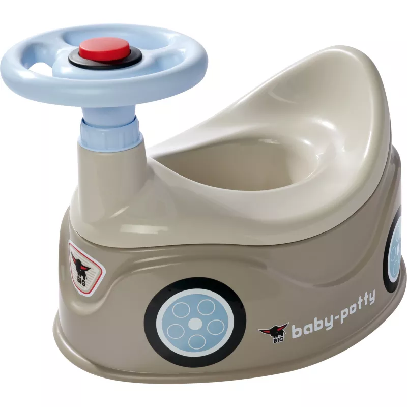 Baby-Potty pilkas, puodukas pilkas/mėlynas