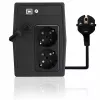 Nepertraukiamo maitinimo šaltinis TECNOWARE Era Plus 1600 — linijinės sąveikos UPS 1,6 kVA / 1120 W, 2 kintamosios srovės lizdai, USB Type-B, juodas