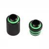 Bitspower Direct-Connect Set tiesus G1/4 colio AG - ypač ilgas, juodas