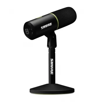 Shure MV6 - USB-C kardioidinis dinaminis mikrofonas žaidėjams ir transliuotojams