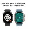 Išmanusis laikrodis Apple Watch Ultra 3 GPS + Cellular 49mm natūralaus titano korpusas, mėlyna/ryškiai mėlyna Trail Loop S/M