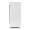 Kompiuterio korpusas Thermaltake H200 TG Snow RGB Midi Tower White