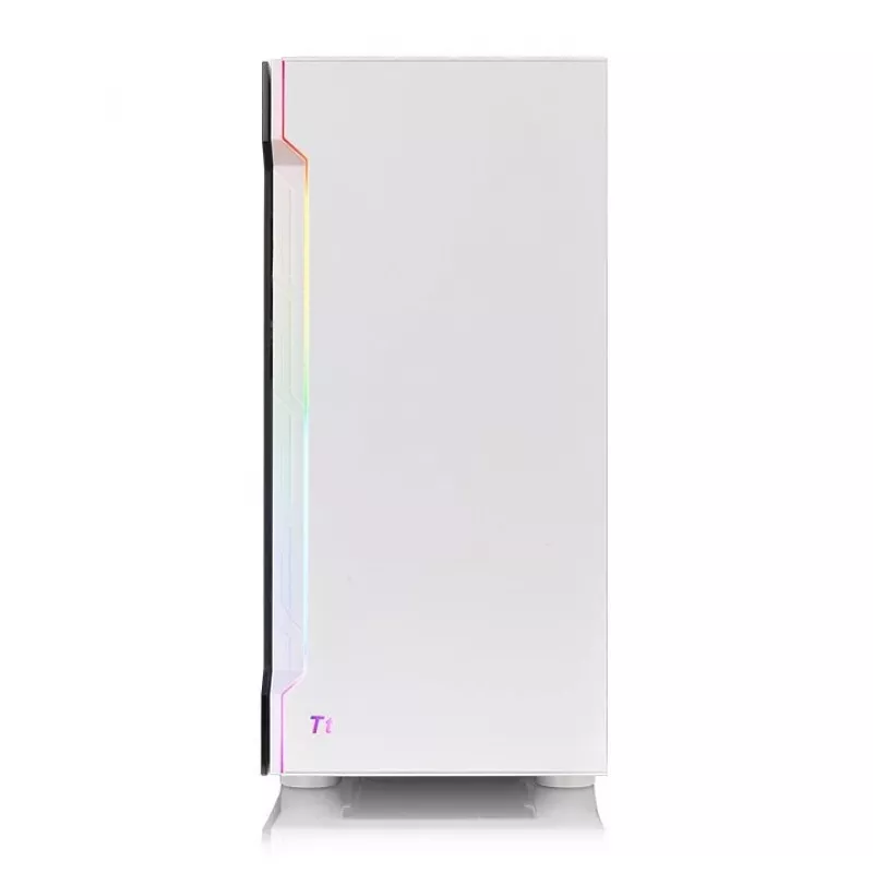 Kompiuterio korpusas Thermaltake H200 TG Snow RGB Midi Tower White