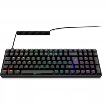 Sharkoon SGK50 S2 klaviatūra žaidimams RF belaidė QWERTZ vokiška