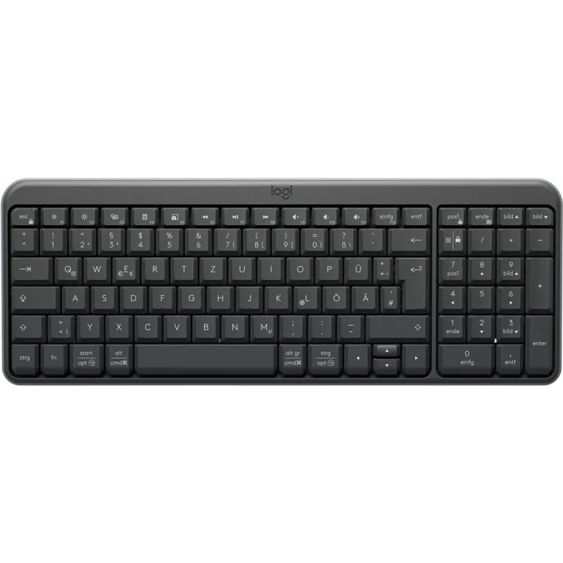 Logitech belaidė klaviatūra K250 Graphite (DE) (920-013484)
