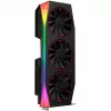 Grafikos plokštė XFX Radeon RX 9070 XT OC — 12 GB GDDR6, PCIe 5.0, 3x DisplayPort 2.1, HDMI 2.1, 3 ventiliatoriai, 360×155×72 mm