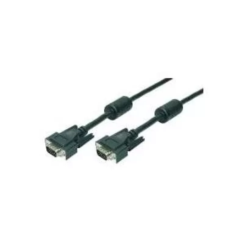 Logilink - VGA kabelis - HD-15 (V) - HD-15 (V) - 10 m - juodas (CV0016)