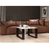 MODERN MINI table 67x67x40 cm Balta/Juoda
