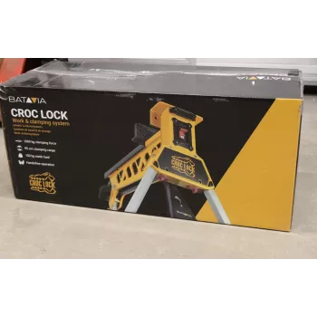 Darbo stalas ir spaustuvų stotis Batavia B.V. Croc Lock (naudotas: pažeista pakuotė, subraižytas korpusas)
