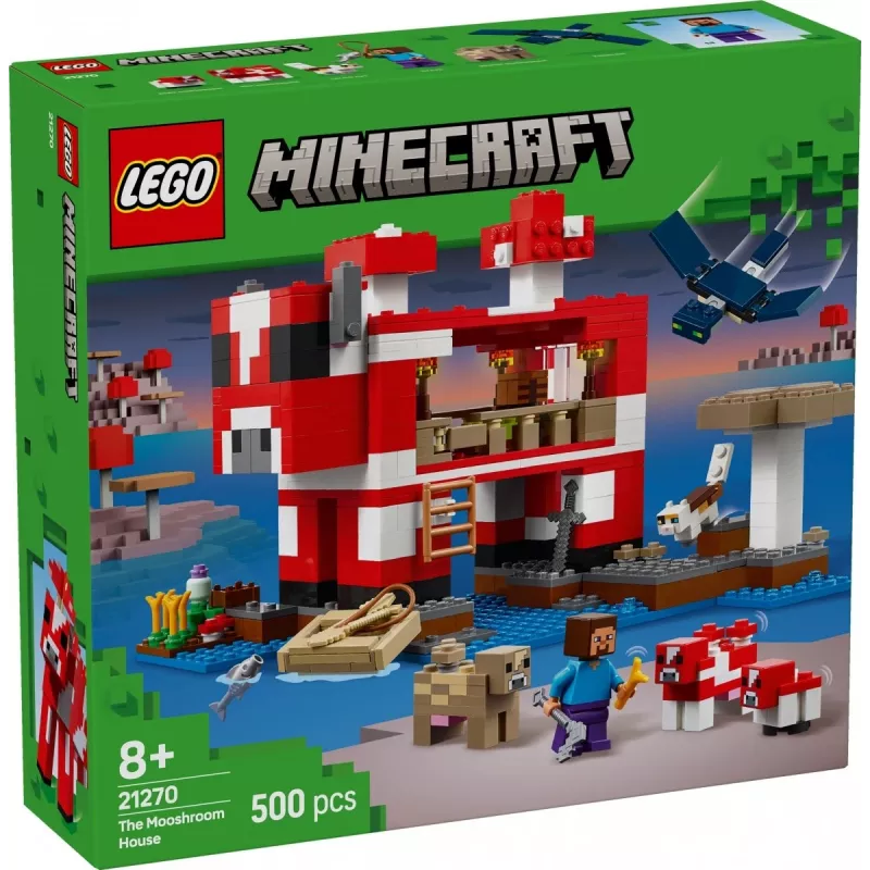 LEGO MINECRAFT 21270 Mooshroom namelis