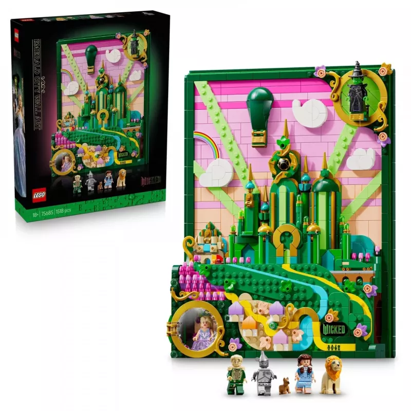 Statybiniai blokeliai Wicked 75685 Obraz Emerald City