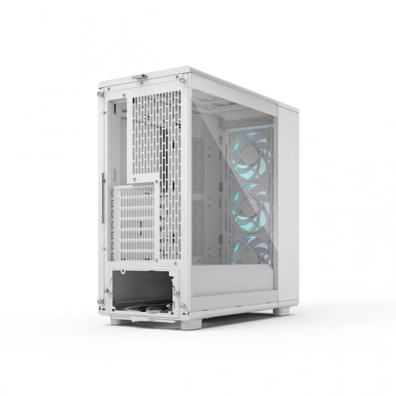 Fractal Design Epoch baltas TG RGB Clear Tint