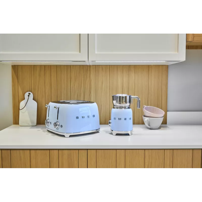 Smeg 50's Style TSF03PBEU skrudintuvas pastelinės mėlynos spalvos