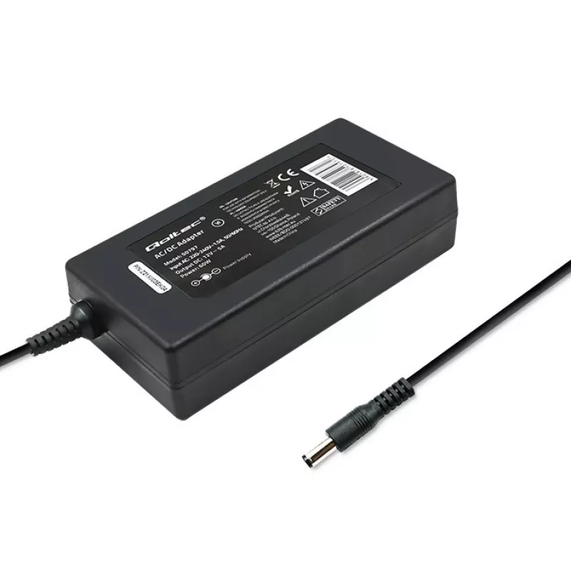 Maitinimo adapteris Qoltec 50797 vidinis juodas nešiojamam kompiuteriui 1,16 m laidas