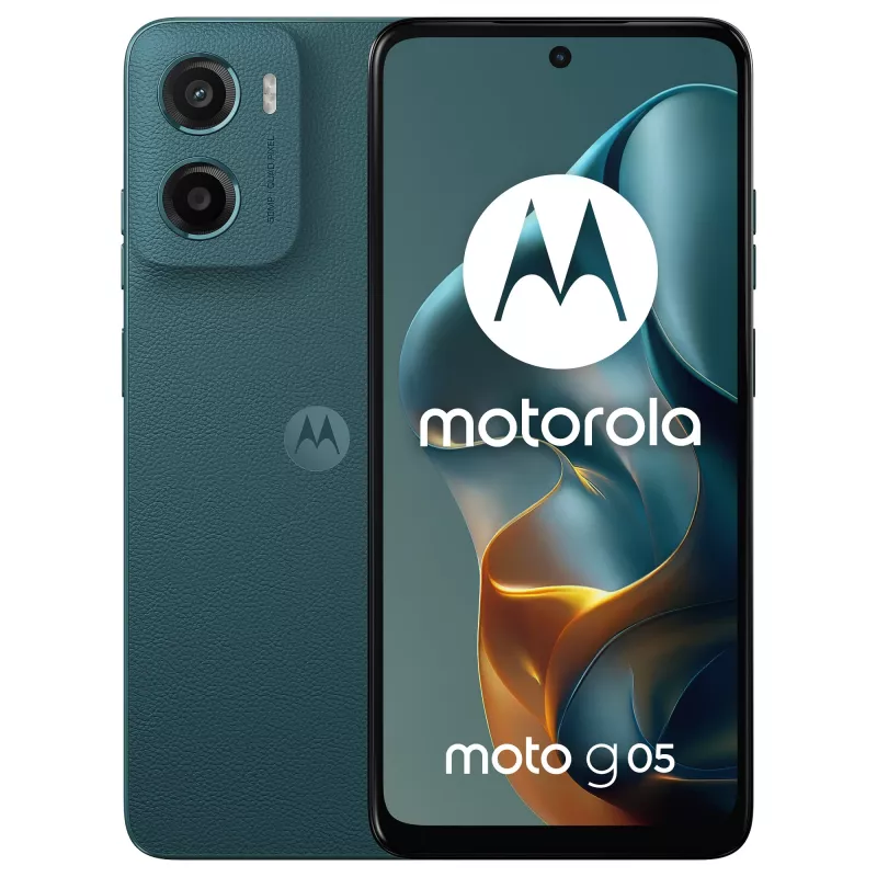 Motorola moto g05 16,9 cm (6,67 col.) Dual SIM Android 15 4G USB Type-C 4 GB 256 GB 5200 mAh Žalias