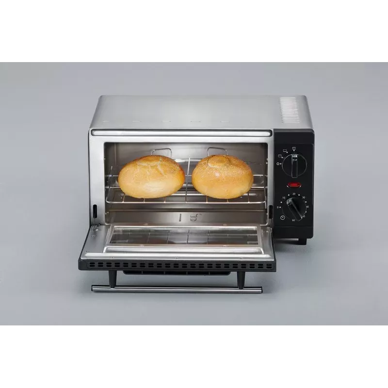 Severin TO 2052 mini krosnelė 9 l 800 W juoda su grotelėmis