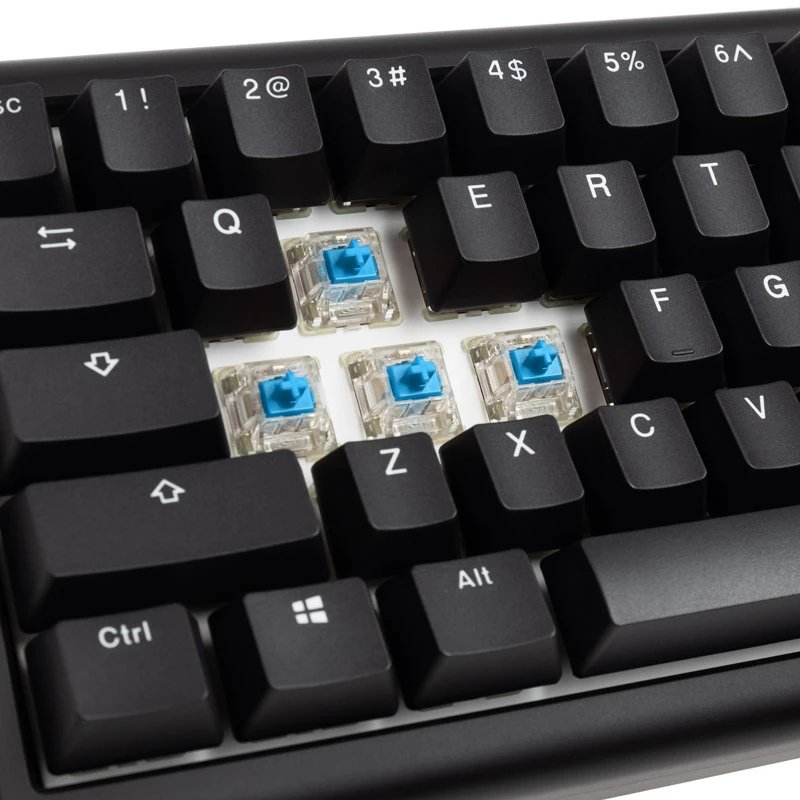 Ducky Tinker 65 klaviatūra, skirta žaidimams, USB, QWERTY, JAV anglų, juoda