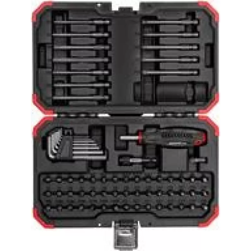 Socket and Bit Set gedore red 3301352 — 32 pieces, for screws and fasteners