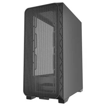 Gembird CCC-FC-M200 Žaidimų ATX korpusas, Fornax M200, tinklelis, be ventiliatorių, juodas