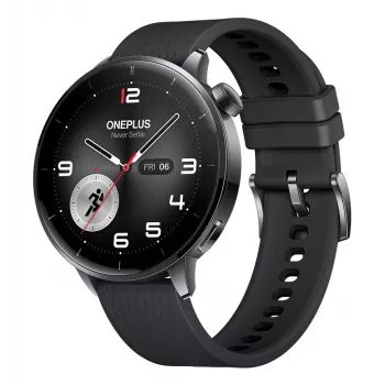 ONEPLUS Watch 3 43 mm išmanusis laikrodis — 1,32 colio AMOLED, Snapdragon W5, GPS, NFC, IP68, 5 ATM, 354 mAh, nerūdijančio plieno korpusas