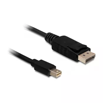 Kabelis Mini Displayport į Displayport DeLOCK 83984 0,5 m juodas