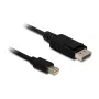Kabelis Mini Displayport į Displayport DeLOCK 83984 0,5 m juodas
