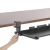 Maclean MC-839 slydimo platforma klaviatūrai | Po stalu esantis stalčius klaviatūrai ir pelei | Užspaudžiamas klaviatūros padėklas | Ergonomiškas darbo vietos sprendimas