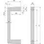 SCHROFF FRONTHANDLE 5U MULTIPAC (2 vnt. / rinkinys) - stovo priedas (20860260)