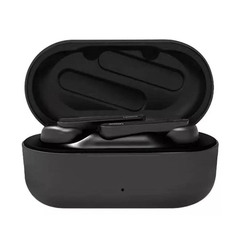Lenovo TWS belaidžiai bluetooth ausinės HT28 juodos