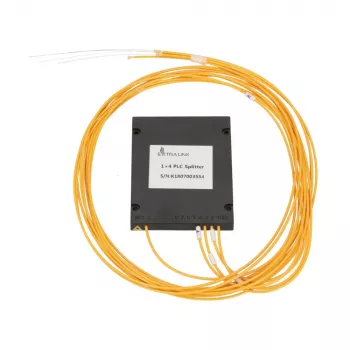 Optinis PLC skirstytuvas 1:4 Extralink SC/APC, 2.0 mm G657A, 1.5 m, ABS modulis, be jungčių