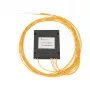 Optinis PLC skirstytuvas 1:4 Extralink SC/APC, 2.0 mm G657A, 1.5 m, ABS modulis, be jungčių