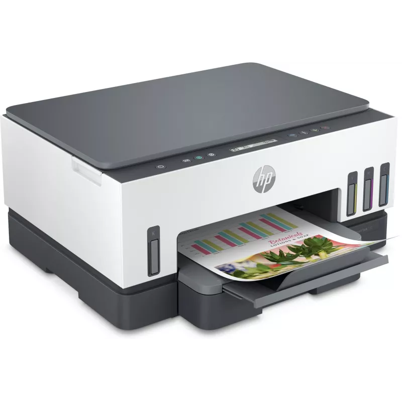 Daugiafunkcinis spausdintuvas HP Smart Tank 720 — terminis rašalinis, spalvotas, A4, Wi‑Fi, dvipusis, 4800x1200 dpi