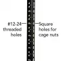 “Eaton Tripp Lite Series” 9U sieninis stovas, serverių spinta su durelėmis ir šoniniais dangčiais - tinkama tvirtinti prie sienos - juoda - 9U - 48,3 cm (19 inch)