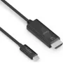 PureLink IS2201-010 - 1 m - USB Type-C - HDMI - Vyriškas - Vyriškas - tiesus (IS2201-010)