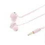 Ausinės Tellur Pixy Pink į ausis įdedamas ausinių laidas