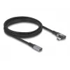 USB laidas DeLOCK 81148 2 m USB C juodas 20 Gbit/s